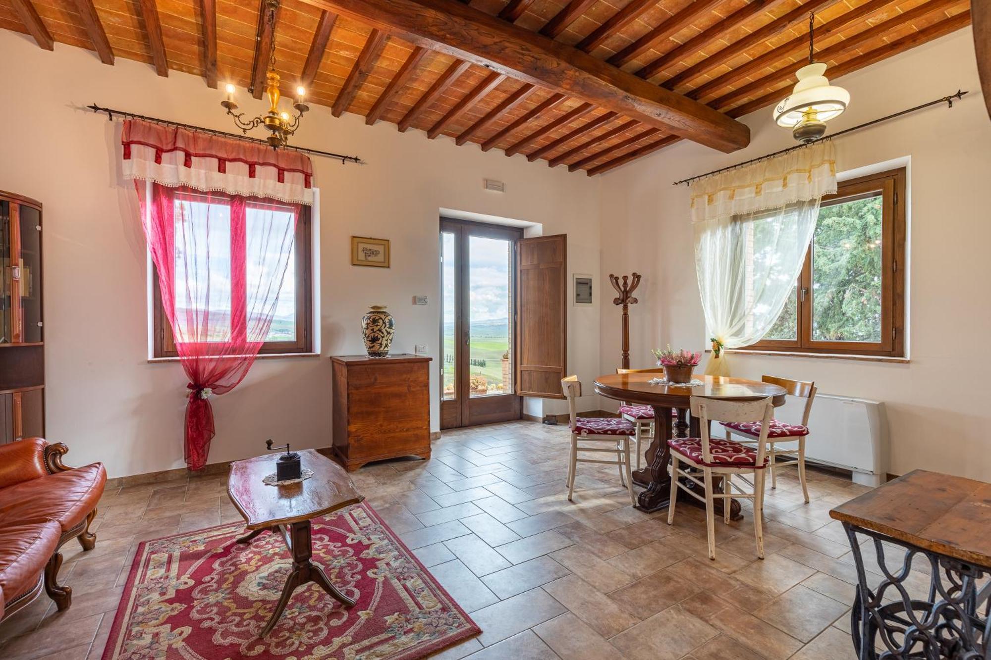 Agriturismo Il Casato Mag-Il Vaglio ปีเอนซา ภายนอก รูปภาพ