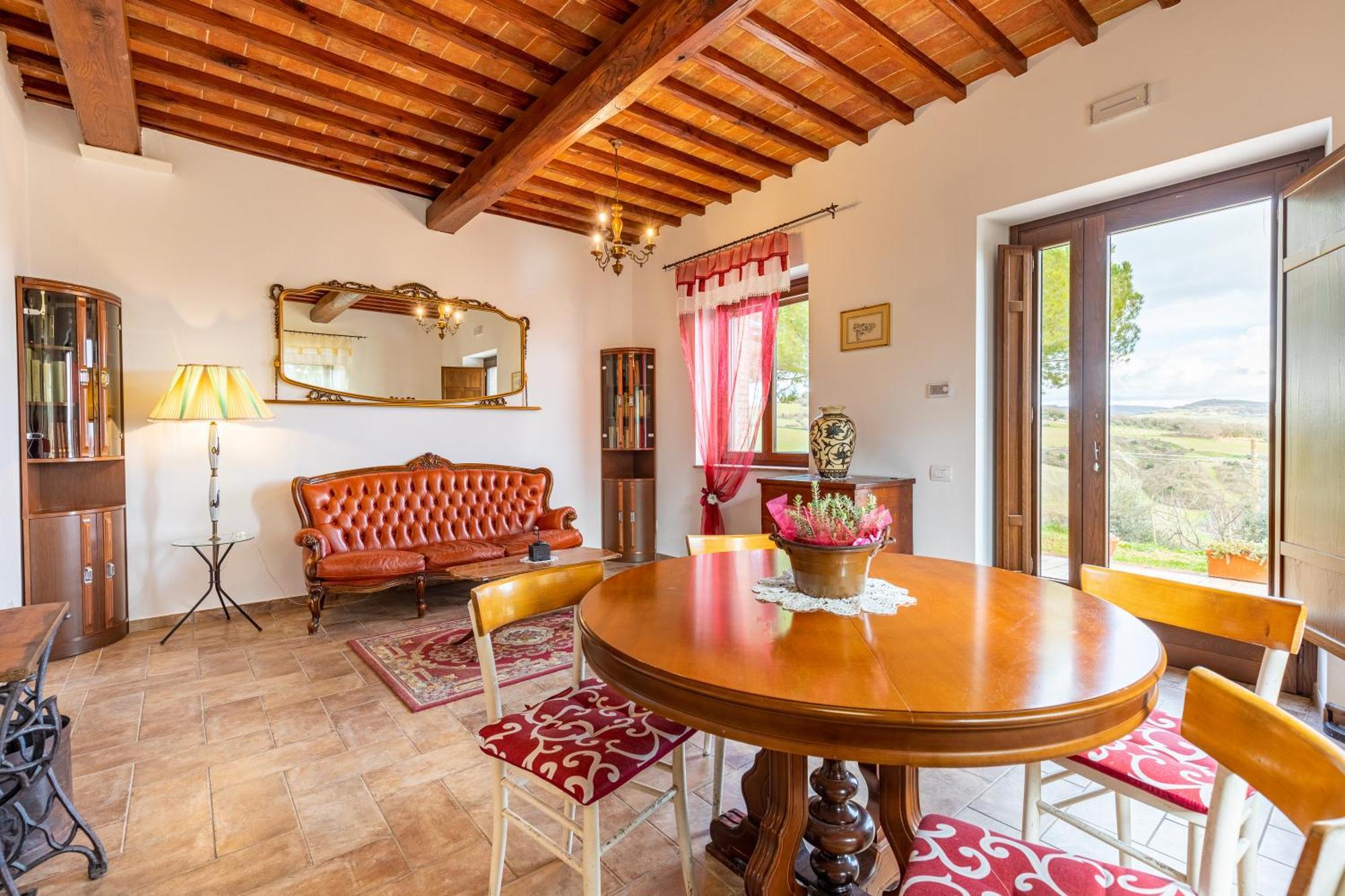 Agriturismo Il Casato Mag-Il Vaglio ปีเอนซา ภายนอก รูปภาพ