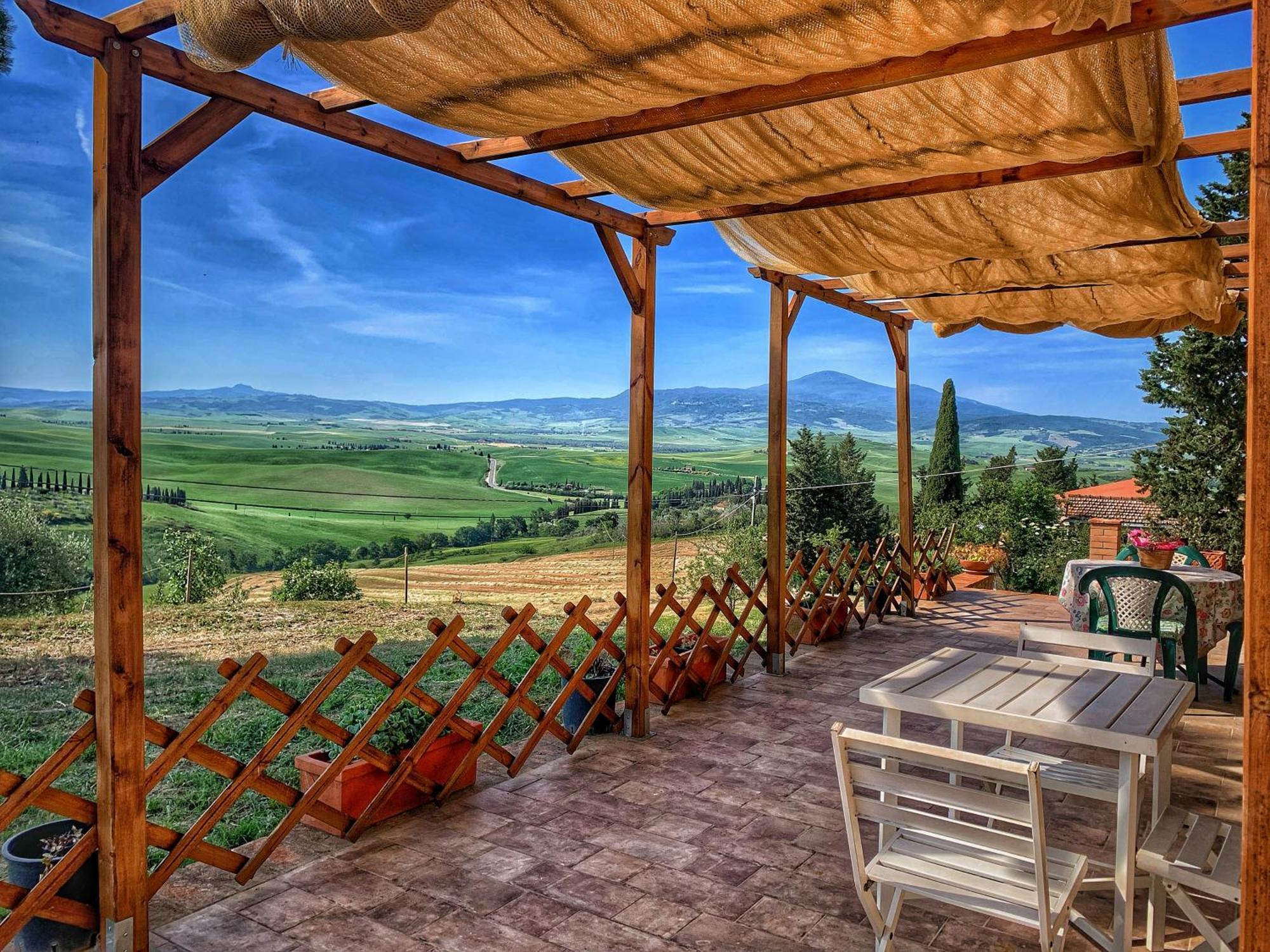 Agriturismo Il Casato Mag-Il Vaglio ปีเอนซา ภายนอก รูปภาพ