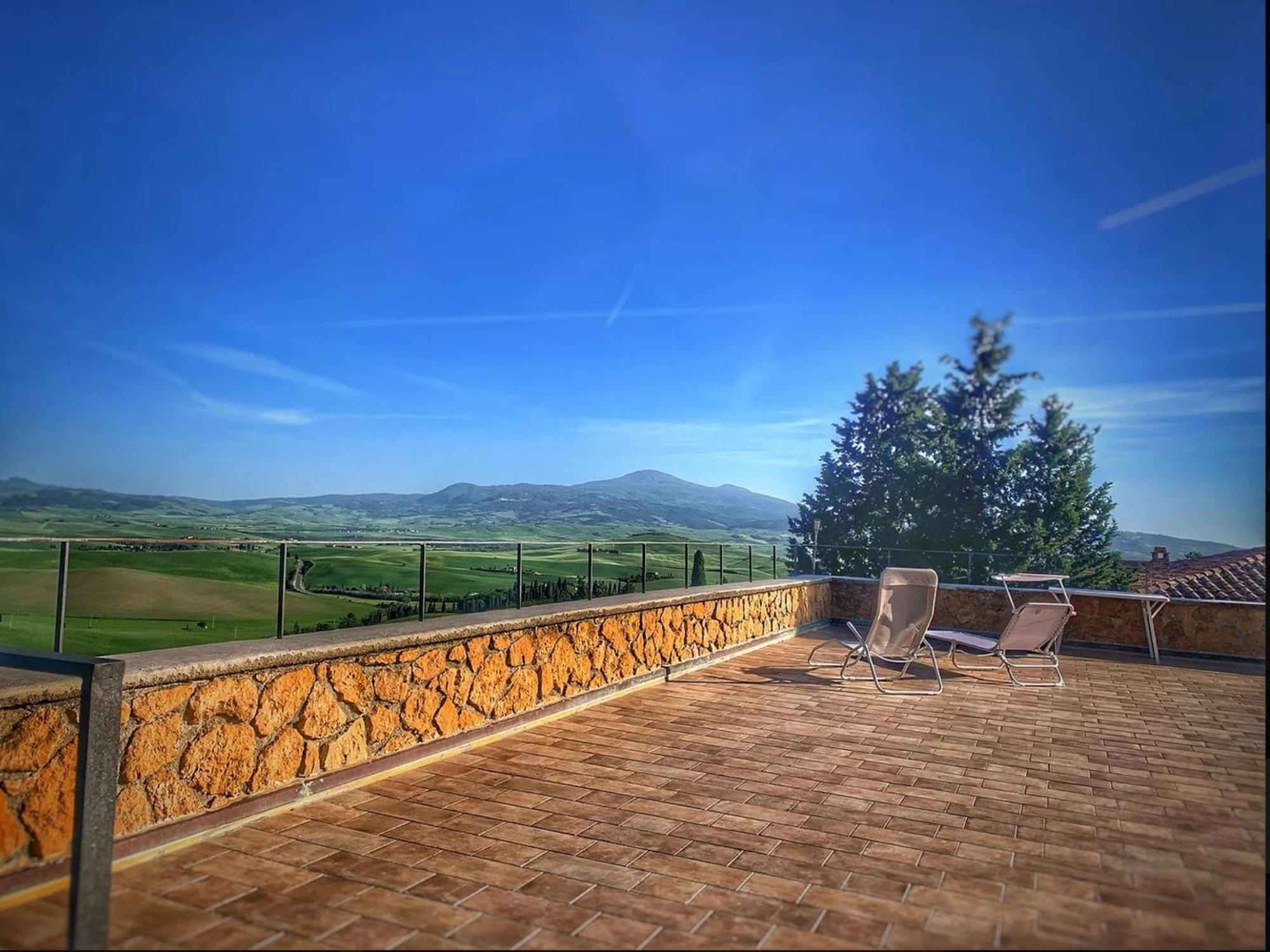 Agriturismo Il Casato Mag-Il Vaglio ปีเอนซา ภายนอก รูปภาพ