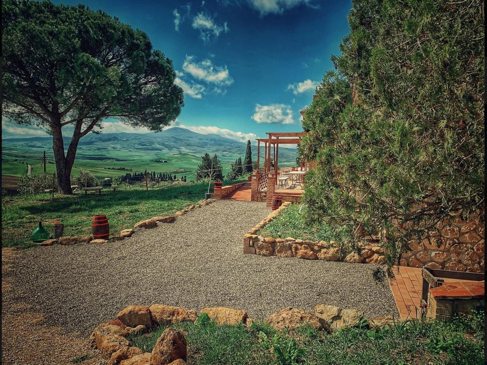 Agriturismo Il Casato Mag-Il Vaglio ปีเอนซา ภายนอก รูปภาพ