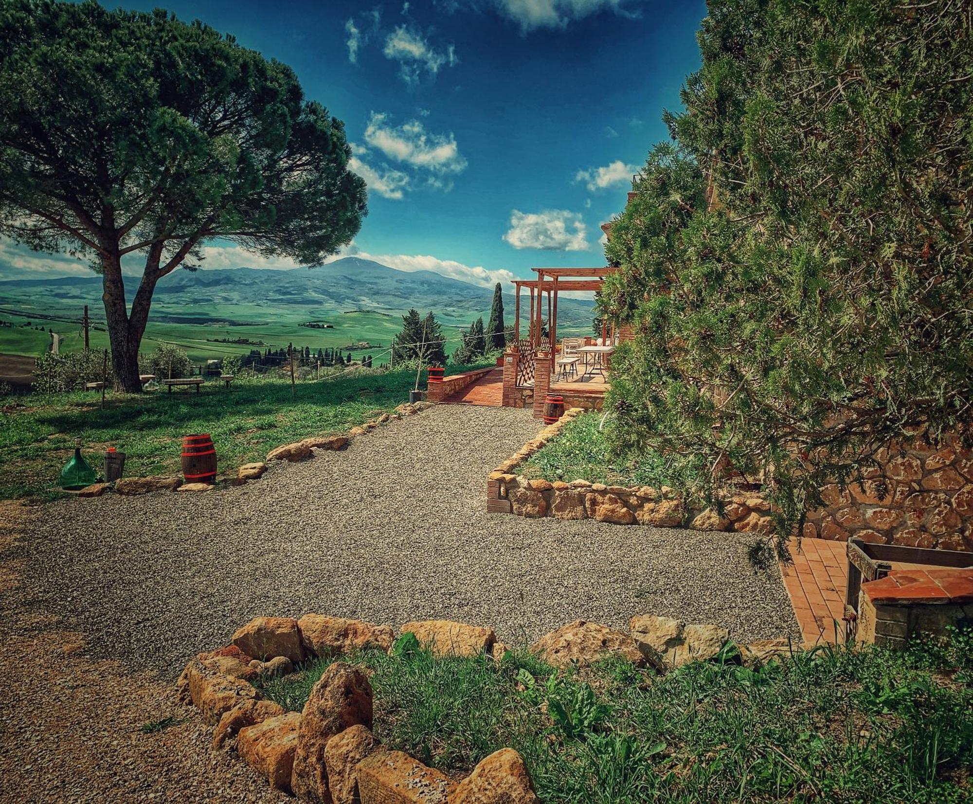 Agriturismo Il Casato Mag-Il Vaglio ปีเอนซา ภายนอก รูปภาพ
